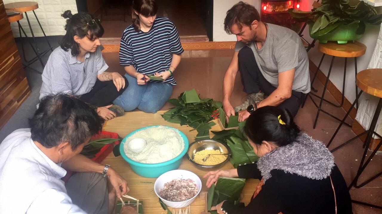 Adam Eva Homestay Dong Hoi Bagian luar foto
